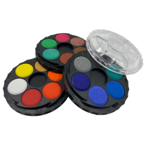 Watercolour Paint Palette Set - 18 colours