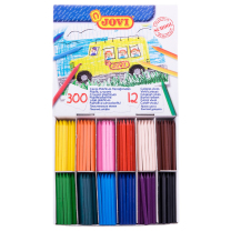 Jovi Plastic Crayons School Pack