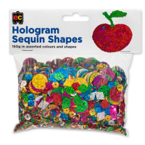 Hologram Sequin Shapes - 150g