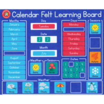 Calendar Felt Learning Board