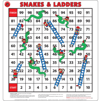 Snakes and Ladders Floor Game