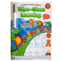 Lowercase Letters Wipe-Clean Activity Book