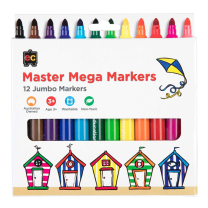Master Mega Markers - Pack of 12