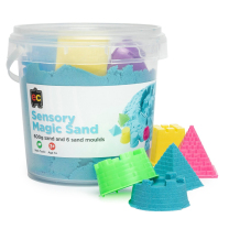 Sensory Sand with Moulds - Blue