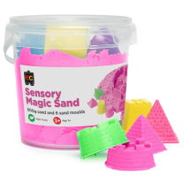 Sensory Sand with Moulds - Pink