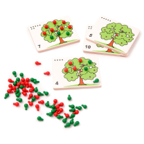 Count the Apples Magnetic Game