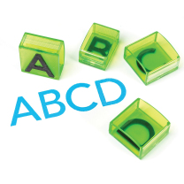 See and Stamp Jumbo Uppercase Alphabet Stamps