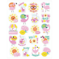 Flamingo Stinky Stickers