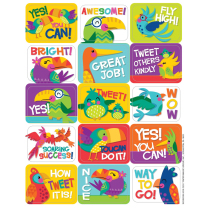 Toucan Birds Reward Stickers
