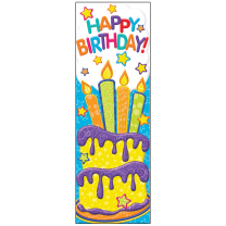 Colour My World Happy Birthday Bookmarks