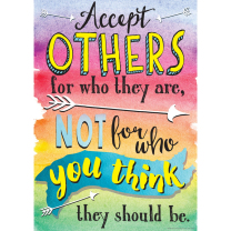 Accept Others For Who They Are Poster