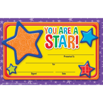 You are a Star! Certificates