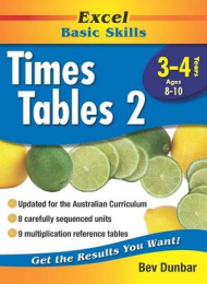 Excel Basic Skills Workbooks: Times Tables Years 3-4