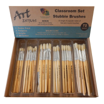 Stubbie Brush Classroom Set - Pack of 72