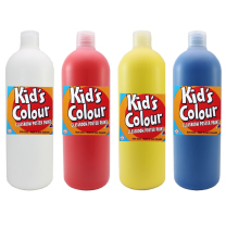 FAS Kid's Colour Classroom Poster Paint - Pack of 4