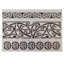 Māori Patterns Stencil