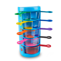 Rainbow Fraction Measuring Cups - Set of 9