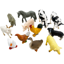 Mini Farm Animals - Pack of 12