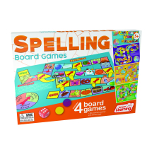 4 Spelling Board Games