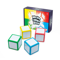 Magnetic Write and Wipe Dice - Pack of 4