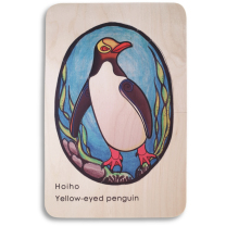 Hoiho - Yellow Eyed Penguin Wooden Puzzle