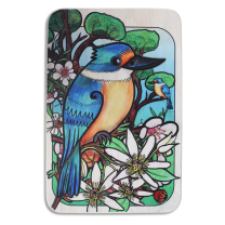 Kingfisher and Manuka Wooden Puzzle