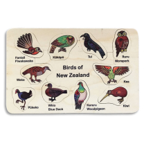 Birds of NZ Wooden Puzzle