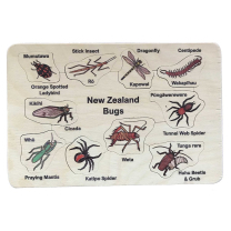 NZ Bugs Wooden Puzzle