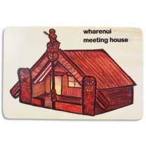 Wharenui Meeting House Wooden Puzzle