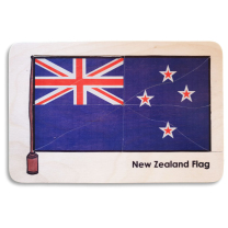 NZ Flag Wooden Puzzle