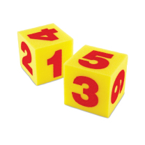 Giant Soft Cubes: Numbers - Set of 2