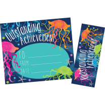 Outstanding Achievement Awards & Bookmarks Set