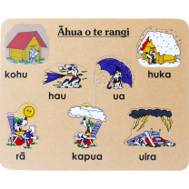 Ahua O Te Rangi (Weather) Wooden Puzzle