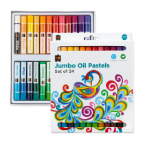 Jumbo Oil Pastels - Pack of 24
