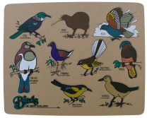 Birds Maori Wooden Puzzle