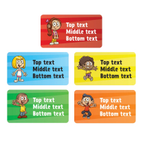 Top-notch Kids Personalised Stickers