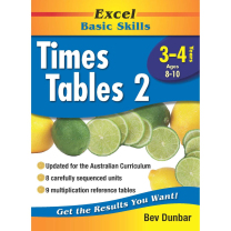 Excel Basic Skills Workbooks: Times Tables Years 3-4