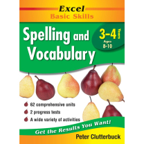 Excel Basic Skills Workbooks: Spelling and Vocabulary Years 3-4