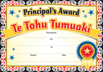 Principal's Award Te Tohu Tumuaki