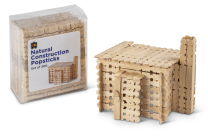 Natural Construction Popsticks - Pack of 300