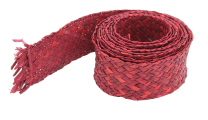 Red Woven Border - 7.5cm wide