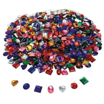 Glittering Craft Rhinestones - Pack of 580