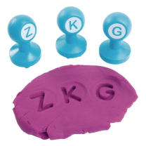 Uppercase Alphabet Dough Stampers