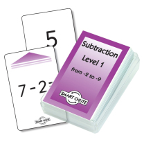 Subtraction Level 1 Smart Chute Cards