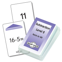 Subtraction Level 2 Smart Chute Cards