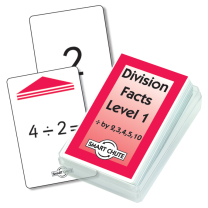Division Facts Level 1 Smart Chute Cards