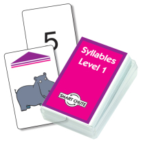 Syllables Level 1 Smart Chute Cards