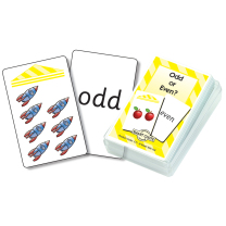 Odd and Even Numbers Chute Cards