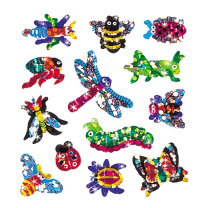 Bugs Sparkle Stickers