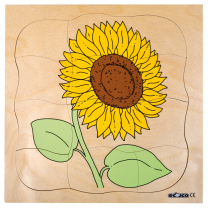 Growth Puzzle - Sunflower